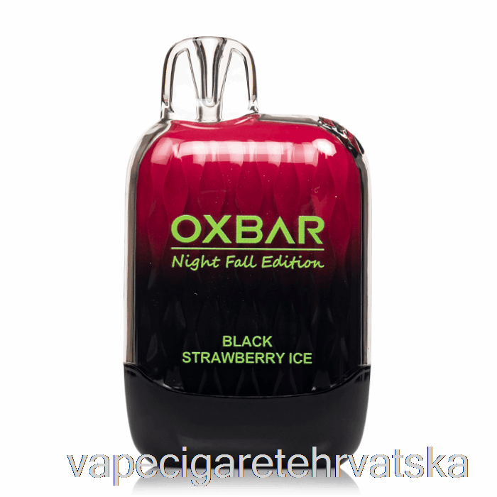 Vape Hrvatska Oxbar G8000 Disposable Black Strawberry Ice